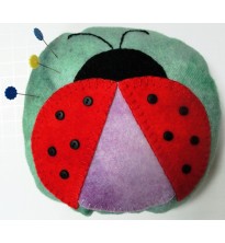 Lady Beetle Pincushion Kit